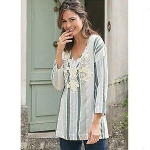 Soft Surroundings Manhattan Beach Tunic Size 3X